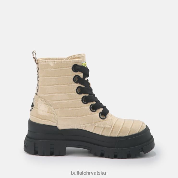 krema Buffalo aspha lace up hi bootie flat vegan |čizme TDD6T371